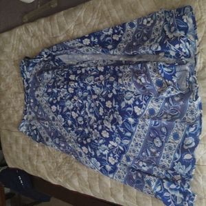 Spell & the Gypsy Lolita Split Maxi Skirt Large